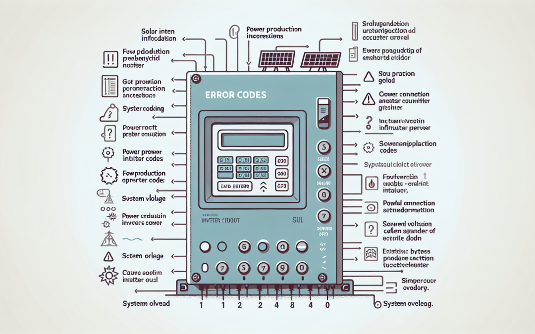 Goodwe Solar Inverter Troubleshooting And Error Codes