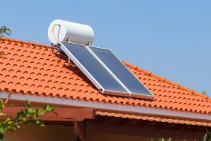 how to connect solar panels to hot water tank